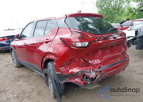 2022 Nissan Kicks Sv Xtronic Cvt из США, поврежденный, VIN 3N1CP5CV8NL480282